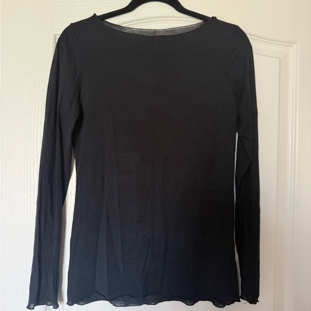 Intimissimi Boat Neck Modal Cashmere Ultralight Top